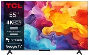 Obrázok pre výrobcu TCL 55V6B SMART TV 55" LED/4K UHD/Direct LED/3xHDMI/USB/LAN/GoogleTV