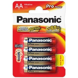 Obrázok pre výrobcu Panasonic Pro Power Alkaline batérie LR6/AA, 4 ks, Blister