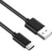 Obrázok pre výrobcu Kábel USB (2.0), USB A M- USB C M, 1m, čierny