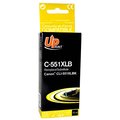 Obrázok pre výrobcu UPrint kompatibil ink s CLI551BK XL, black, 15ml, C-551XLB, high capacity, pre Canon PIXMA iP7250, MG5450, MG6350