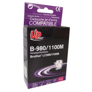 Obrázok pre výrobcu UPrint kompatibil ink s LC-980M, magenta, 12ml, B-980M, pre Brother DCP-145C, 165C