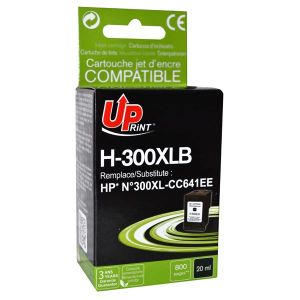 Obrázok pre výrobcu UPrint kompatibil ink s CC641EE, HP 300XL, black, 19ml, H-300XL-B, pre HP DeskJet D2560, F4280