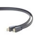 Obrázok pre výrobcu Gembird HDMI V1.4 male-male flat cable with gold-plated connectors 1.8m, black