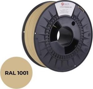 Obrázok pre výrobcu C-TECH tisková struna PREMIUM LINE ( filament ) , PLA, béžová, RAL1001, 1,75mm, 1kg