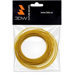 Obrázok pre výrobcu 3DW - ABS filament 1,75mm zlatá,10m, tisk 200-230°C