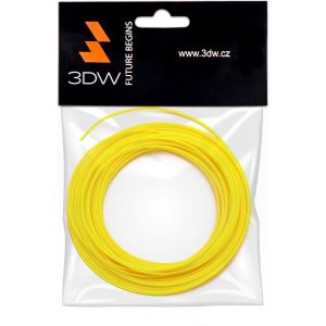 Obrázok pre výrobcu 3DW - ABS filament 1,75mm žlutá, 10m, tisk 220-250°C