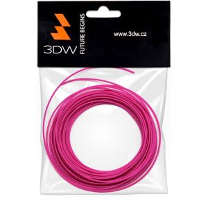 Obrázok pre výrobcu 3DW - ABS filament 1,75mm růžová,10m, tisk 200-230°C