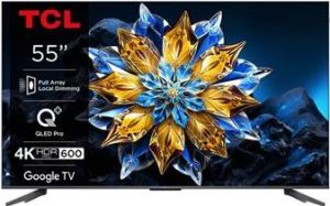 Obrázok pre výrobcu TCL 55C655 Pro SMART TV 55" QLED/4K UHD/Full Array LED/3xHDMI/USB/LAN/GoogleTV