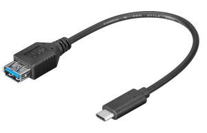 Obrázok pre výrobcu PremiumCord Adaptér USB-C (M) - USB 3.0 A (F), 0,2 m