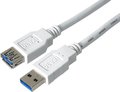 Obrázok pre výrobcu PremiumCord Prodlužovací kabel USB 3.0 Super-speed 5Gbps A-A, MF, 9pin, 0,5m bílá