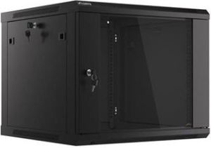 Obrázok pre výrobcu LANBERG RACK CABINET 19" WALL-MOUNT 9U/600X600 (FLAT PACK) V2 BLACK