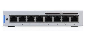 Obrázok pre výrobcu UBNT UniFi Switch US-8-60W, 5-PACK [8xGigabit, 4xporty s PoE 60W 802.3af, non-blocking 8Gbps]