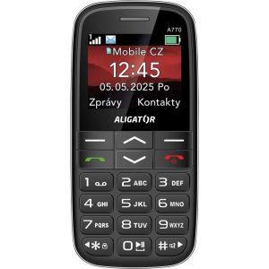 Obrázok pre výrobcu ALIGATOR A770 Senior černý + stol.nab.