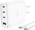 Obrázok pre výrobcu TRUST GaN Nabíječka MAXO 65W, 3xUSB-C,1xUSB-A, bílá