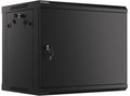 Obrázok pre výrobcu LANBERG RACK CABINET 19" WALL-MOUNT 9U/600X450 FOR SELF-ASSEMBLY WITH METAL DOOR BLACK (FLAT PACK)