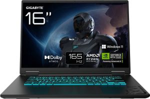 Obrázok pre výrobcu Gigabyte GAMING A16 3VHK3CZ894SH /R7-260/16" WUXGA/16GB/ 1TB/RTX 5060/W11H/Black