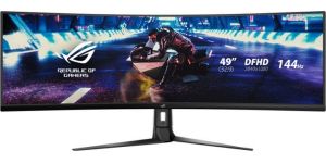 Obrázok pre výrobcu 49" ASUS ROG STRIX XG49VQ DFHD 144Hz (3840x1080) FreeSync2 HDR 4ms 450cd DP 2xHDMI Repro