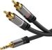 Obrázok pre výrobcu PremiumCord HQ stíněný kabel stereo Jack 3.5mm-2xCINCH M/M 1,5m