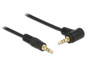 Obrázok pre výrobcu Delock Stereo Jack Cable 3.5 mm 3 pin male > male angled 1m black