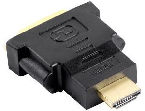 Obrázok pre výrobcu LANBERG AD-0014-BK adapter HDMI(M)->DVI-D(F) (24+1)