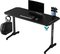 Obrázok pre výrobcu ULTRADESK Herný stôl FRAG - BLACK V3, 140x60 cm, 76 cm, s XXL podložkou pod myš, s ultradesk BEAM, držiak slúchadiel aj nápojov