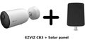 Obrázok pre výrobcu EZVIZ set IP kamera CB3/ bullet/ Wi-Fi/ 2Mpix/ krytí IP65/ objektiv 2,8 mm/ H.265/ IR přísvit 15m/ bílá + solární panel