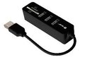 Obrázok pre výrobcu Tracer CH4 čítačka kariet All-In-One + HUB USB 2.0 (3 porty), čierna