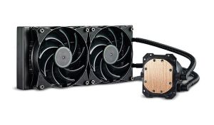 Obrázok pre výrobcu vodní chladič Cooler Master MasterLiquid Lite 240, univ. socket, 120mm PWM fan