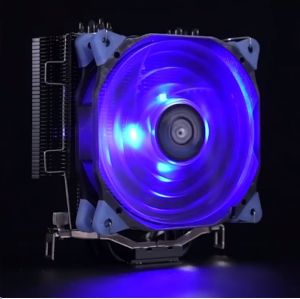 Obrázok pre výrobcu AeroCool Verkho 5 Dark CPU chladič Blue LED 120mm fan LGA1700, AM5, univ. socket