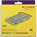 Obrázok pre výrobcu Delock replikátor portov USB Typ-C-- (MIC,Audio,HDMI,DVI,LAN, 3x USB 3.0) 4K