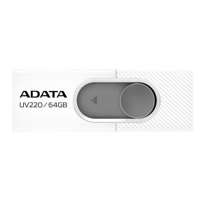 Obrázok pre výrobcu ADATA Flash Disk 64GB USB 2.0 Dash Drive UV220, White/Gray