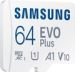 Obrázok pre výrobcu SAMSUNG EVO Plus MicroSDXC 64GB + SD Adaptér / CL10 UHS-I U1 / A1 / V10