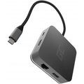 Obrázok pre výrobcu Green Cell HUB2 USB-C, 3x USB 3.0 RJ45 1Gbps HDMI 4K, DEX Nintendo Switch Apple