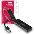 Obrázok pre výrobcu AXAGON HUE-G1A, 4x USB 3.2 Gen 1 SLIM hub, kabel Type-A 14cm napevno