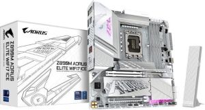 Obrázok pre výrobcu GIGABYTE MB Sc LGA1851 Z890M A ELITE WF7 ICE, Intel Z890, 4xDDR5, 1xDP, 1xHDMI, 1xThunderbolt, WiFi, mATX