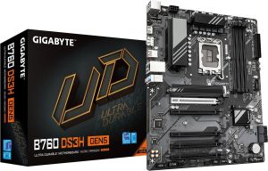Obrázok pre výrobcu GIGABYTE MB Sc LGA1700 B760 DS3H GEN5, Intel B760, 4xDDR5, 1xDP, 1xHDMI