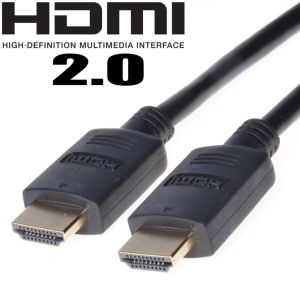 Obrázok pre výrobcu PremiumCord HDMI 2.0 High Speed + Ethernet kabel, zlacené konektory, 1,5m