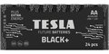 Obrázok pre výrobcu TESLA BLACK+ alkalická baterie AA (LR06, tužková, fólie) 24 ks