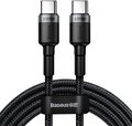 Obrázok pre výrobcu Baseus datový kabel Cafule USB-C PD2.0 100W 2m 20V 5A šedo-černý