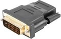 Obrázok pre výrobcu LANBERG AD-0010-BK adapter HDMI (F) DVI-D (M) 24+1 Dual Link