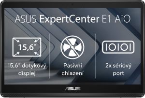 Obrázok pre výrobcu ASUS ExpertCenter E1 (E1600)/15,6"/FHD/T/N4500/4GB/128GB SSD/UHD/bez OS/Black