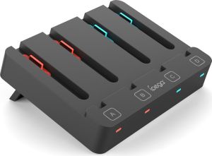 Obrázok pre výrobcu iPega SW2081 Nabíjecí Stanice pro JoyCon Ovladače Nintendo Switch 1/2 Black