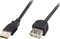 Obrázok pre výrobcu PremiumCord USB 2.0 kabel prodlužovací, A-A, 5m, č
