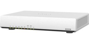 Obrázok pre výrobcu QNAP Wi-Fi 6 SD-WAN router QHora-301W (4x GbE / 2x 10GbE / 2x USB 3.2 / 8 interních antén)