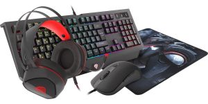 Obrázok pre výrobcu Herní set 4v1 Genesis Cobalt 330 RGB CZ/SK, RGB podsvícení