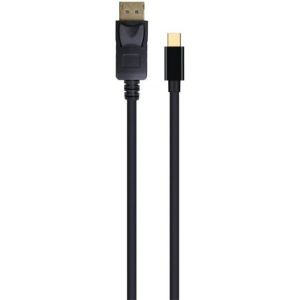 Obrázok pre výrobcu Gembird kábel Mini DisplayPort (M) na DisplayPort (M), 4K/30Hz, 1.8m, čierny