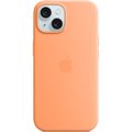 Obrázok pre výrobcu iPhone 15+ Silicone Case with MS - Orange Sorbet