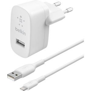 Obrázok pre výrobcu Belkin 12W USBA-A nabíječka + 1m lightning kabel,bilá