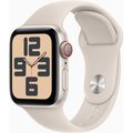 Obrázok pre výrobcu Apple Watch SE Cell/44mm/Starlight/Sport Band/Starlight/-S/M