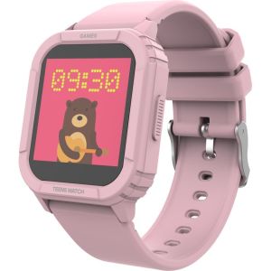 Obrázok pre výrobcu iGET KID F10 Pink - chytré dětské hodinky, IP68, 1,4" displ., 8 her, teplota, srdeční tep